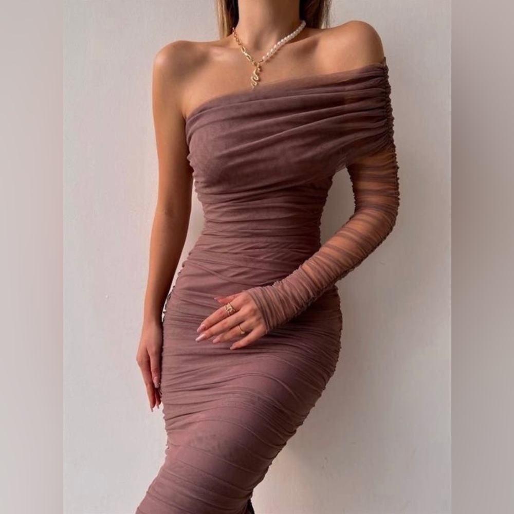 Tulle cocktail dress